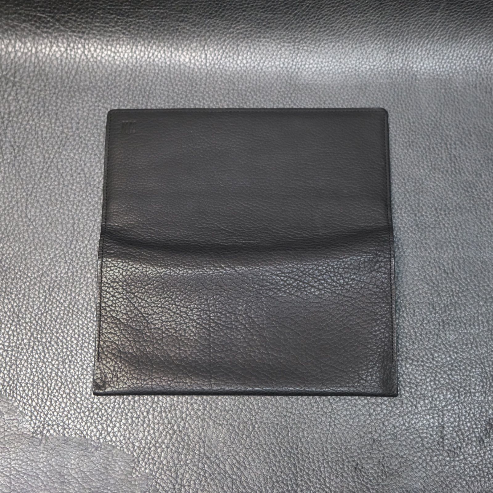 90's ISSEY MIYAKE MIYAKE DESIGN STUDIO 本革 長財布 シュランケン