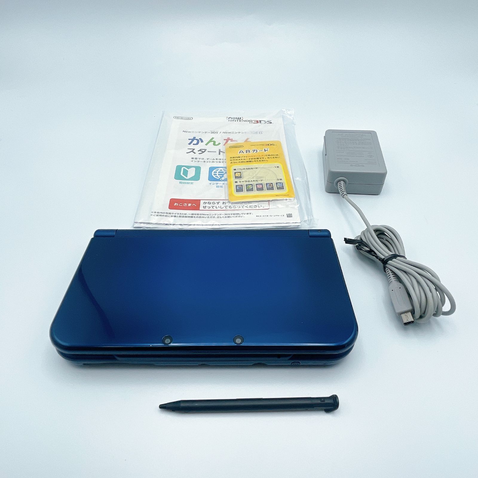 美品・動作良好】New 3DS LL メタリックブルー - メルカリ