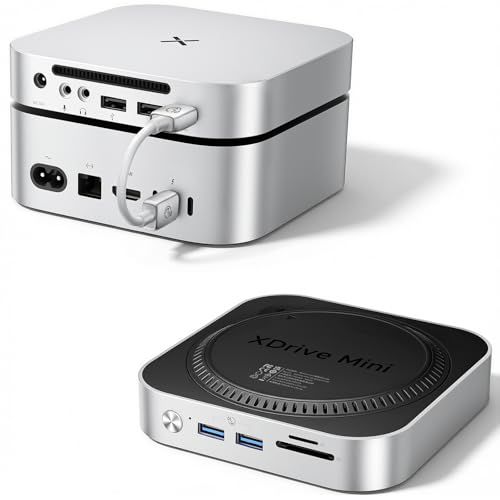 iDsonix Mac Mini M4 ドック（M.2 NVMe/SATA SSDエンクロージャ搭載