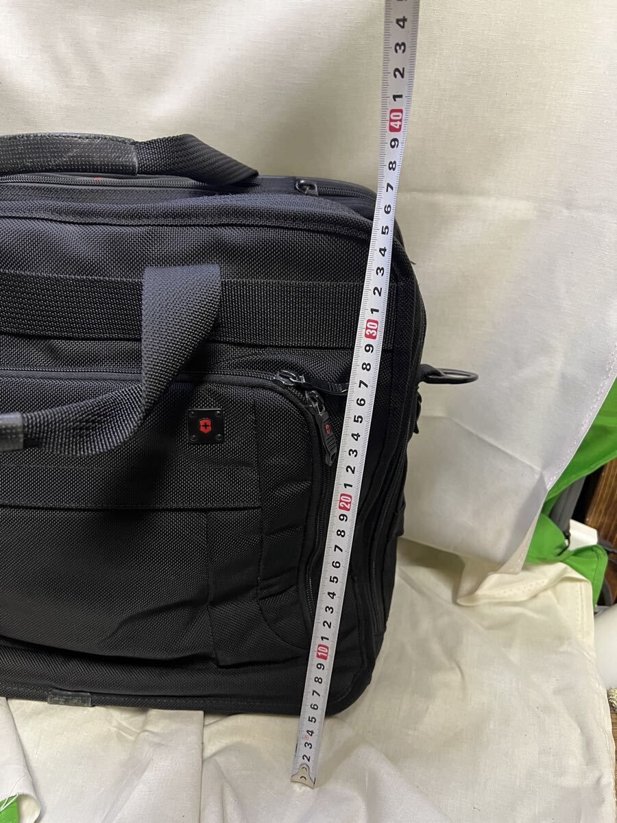 ビクトリアノックス！ 3way キャリー付きビジネスバッグ！@Y寝 VICTORINOX（ビクトリノックス） アロックスネロ ビジネスバッグ 3WAY