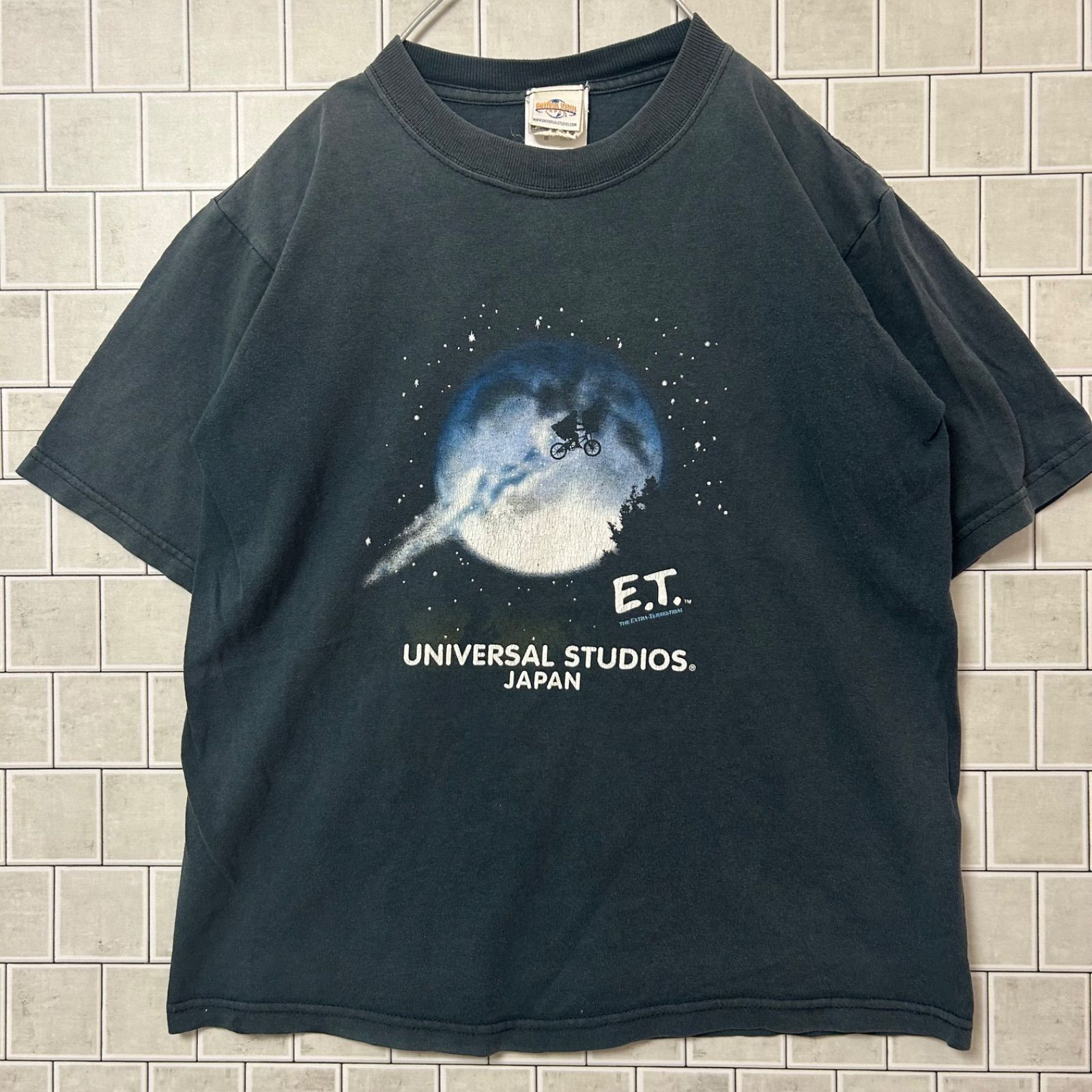 ユニバーサルスタジオジャパン2000年製 E.T.ヴィンテージTシャツ XL USJ E.T. Tシャツ 00s ユニバーサルスタジオジャパン - メルカリ