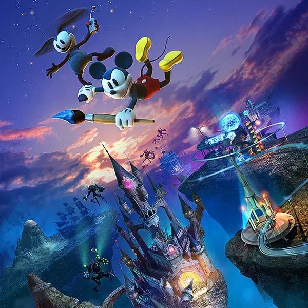 アート・オブ・エピックミッキー Art of Epic Mickey 設定資料集