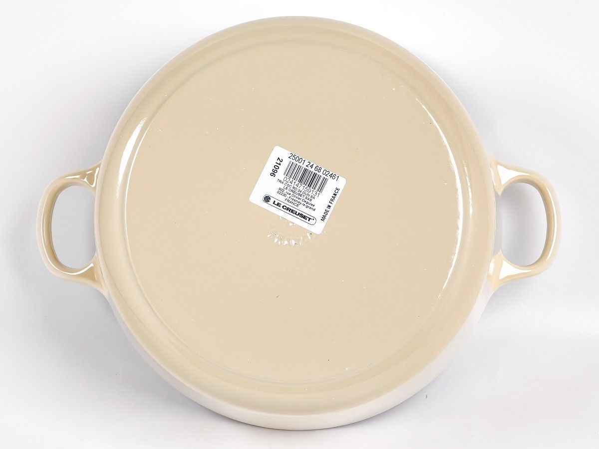 【新品未使用廃盤色】LE CREUSET 24cm トラディションココットロンド 未使用 LE CREUSET ルクルーゼ ホーロー鍋 ココットロンド