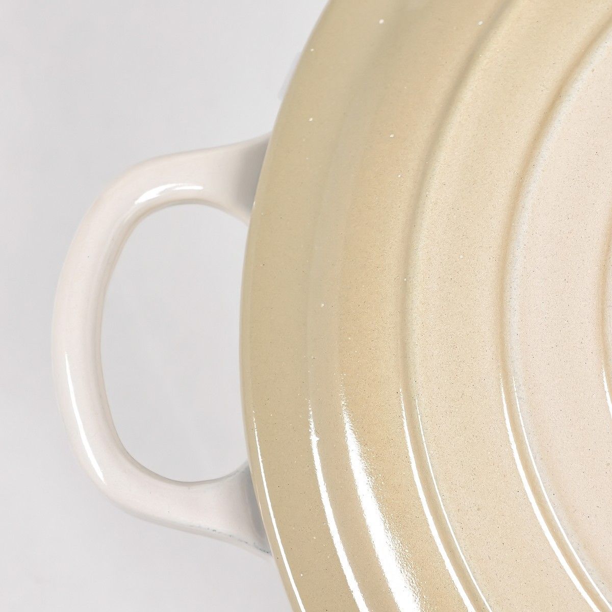 未使用 LE CREUSET ルクルーゼ ホーロー鍋 ココットロンド