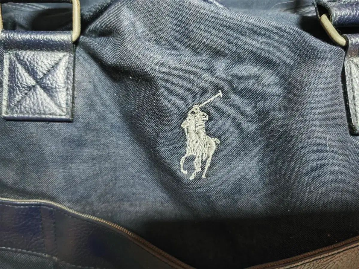 ポロラルフローレン ネイビー ボストンバッグ 【お買い得，100%新品】