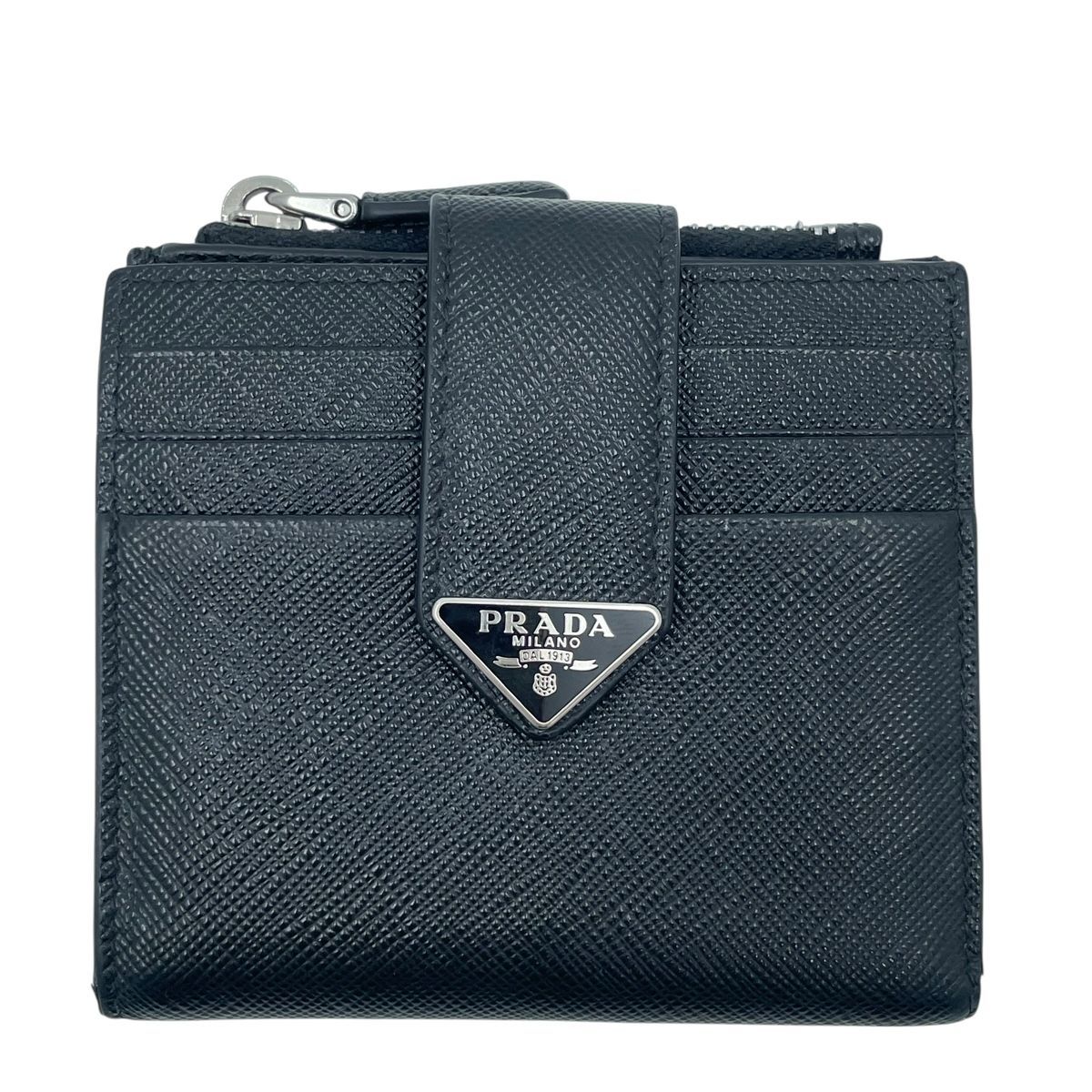 中古】 PRADA プラダ サフィアーノタブ カードケース 中古】 PRADA プラダ サフィアーノタブ カードケース