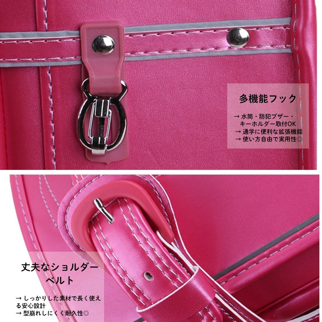 ピンク双肩バッグ　ランドセル　未使用　レザー　vipのプレゼント　女性　高品質 グランコンパクト】2027 女の子 キャメル×ピンクベージュ | 大容量