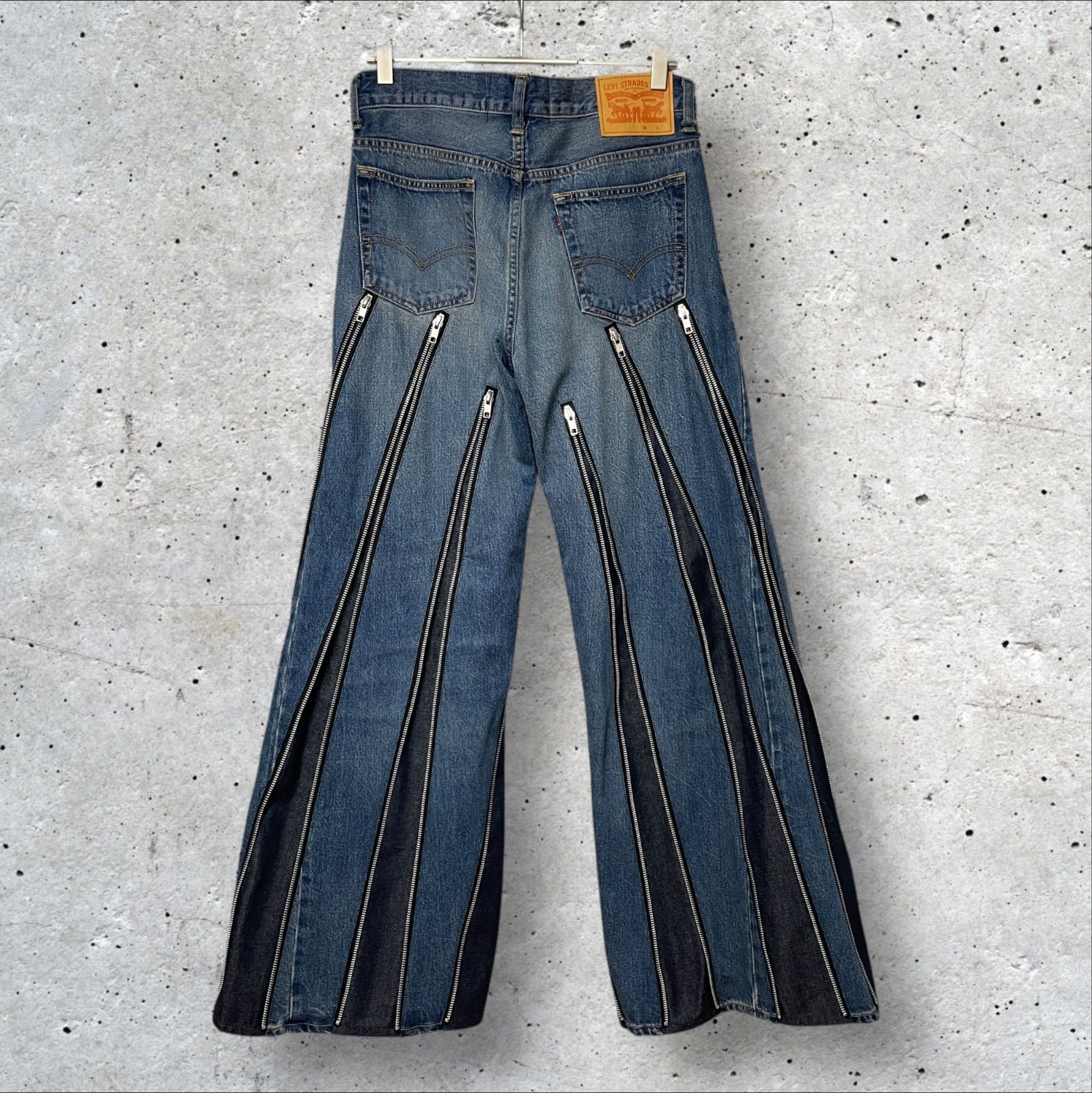 定価:126500円 JUNYA WATANABE× LEVI'S ジップディテールデニム JP