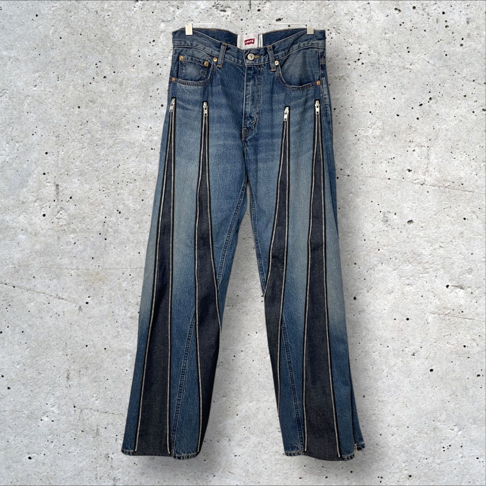 定価:126500円 JUNYA WATANABE× LEVI'S ジップディテールデニム JP
