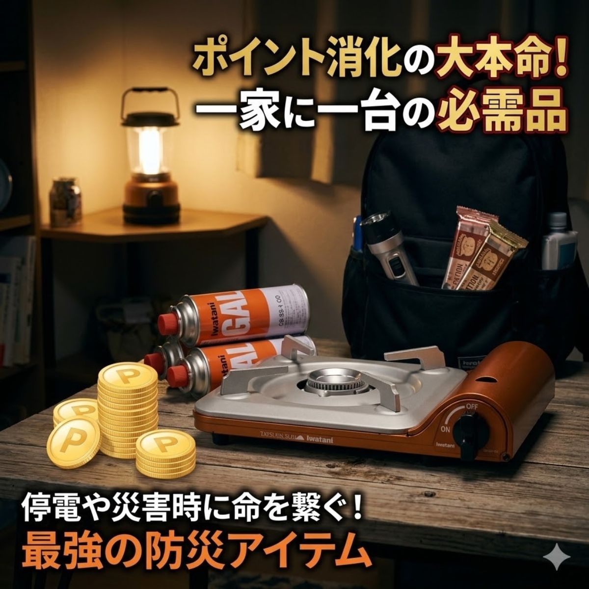 圧倒的安心感！ イワタニ カセットガス 12本セット CB-250-OR 岩谷産業 
