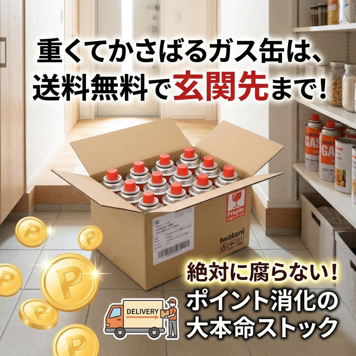 圧倒的安心感！ イワタニ カセットガス 24本セット CB-250-OR 岩谷産業 