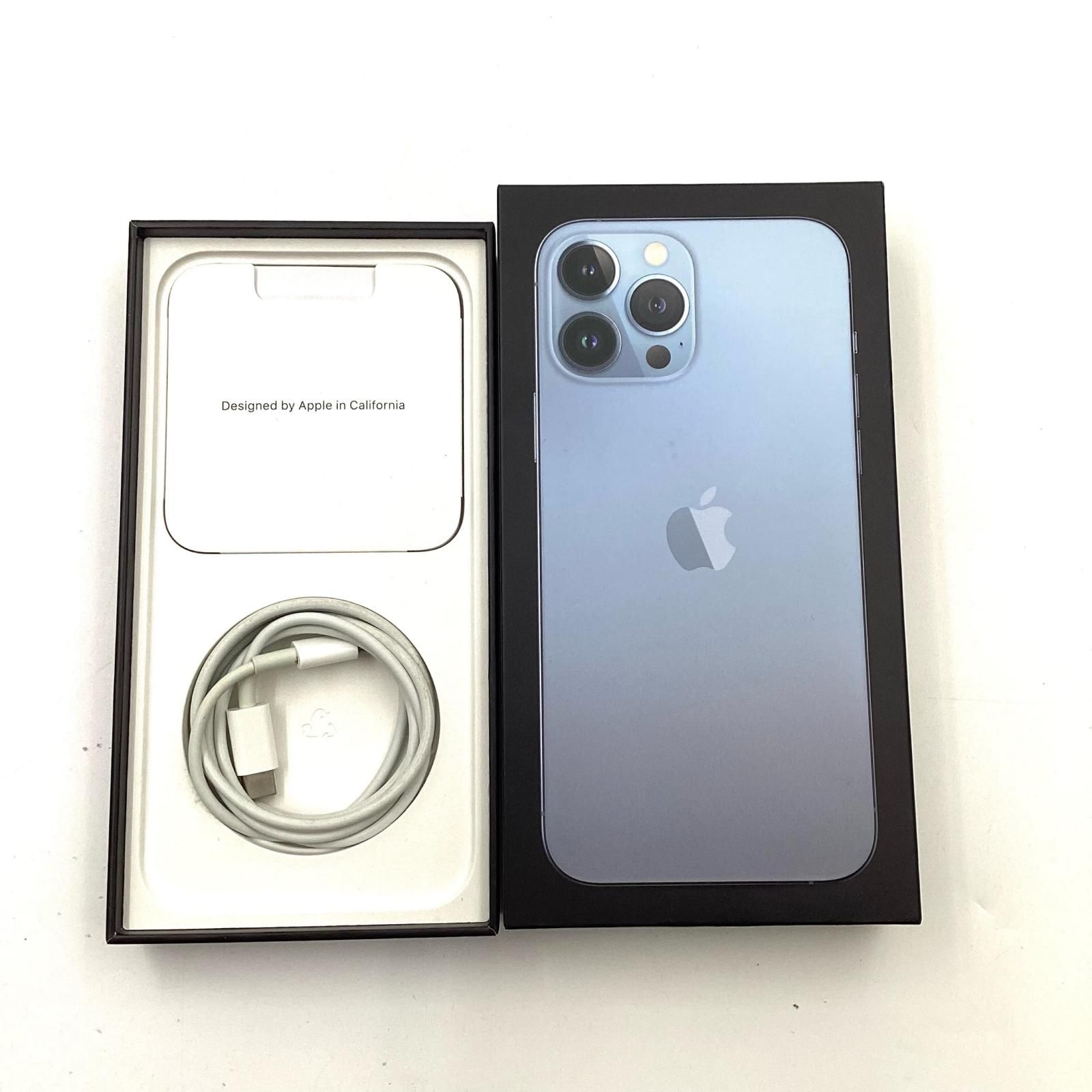 激安大特価，定番人気 iPhone 13 Pro Max 128GB シエラブルー docomo