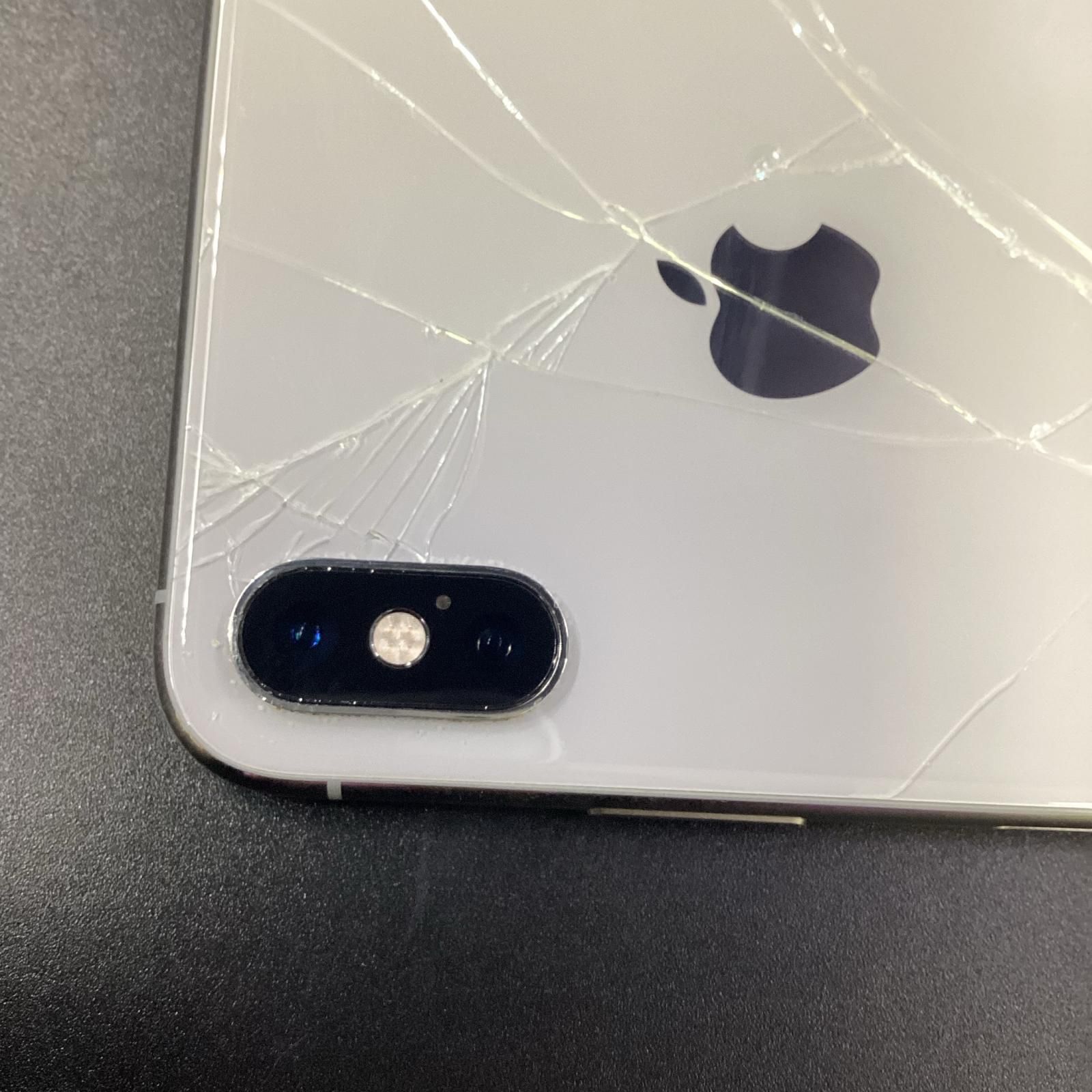 iPhone xs 256GB スペースグレイ 画面割れあり 256GB XS iPhone 整備