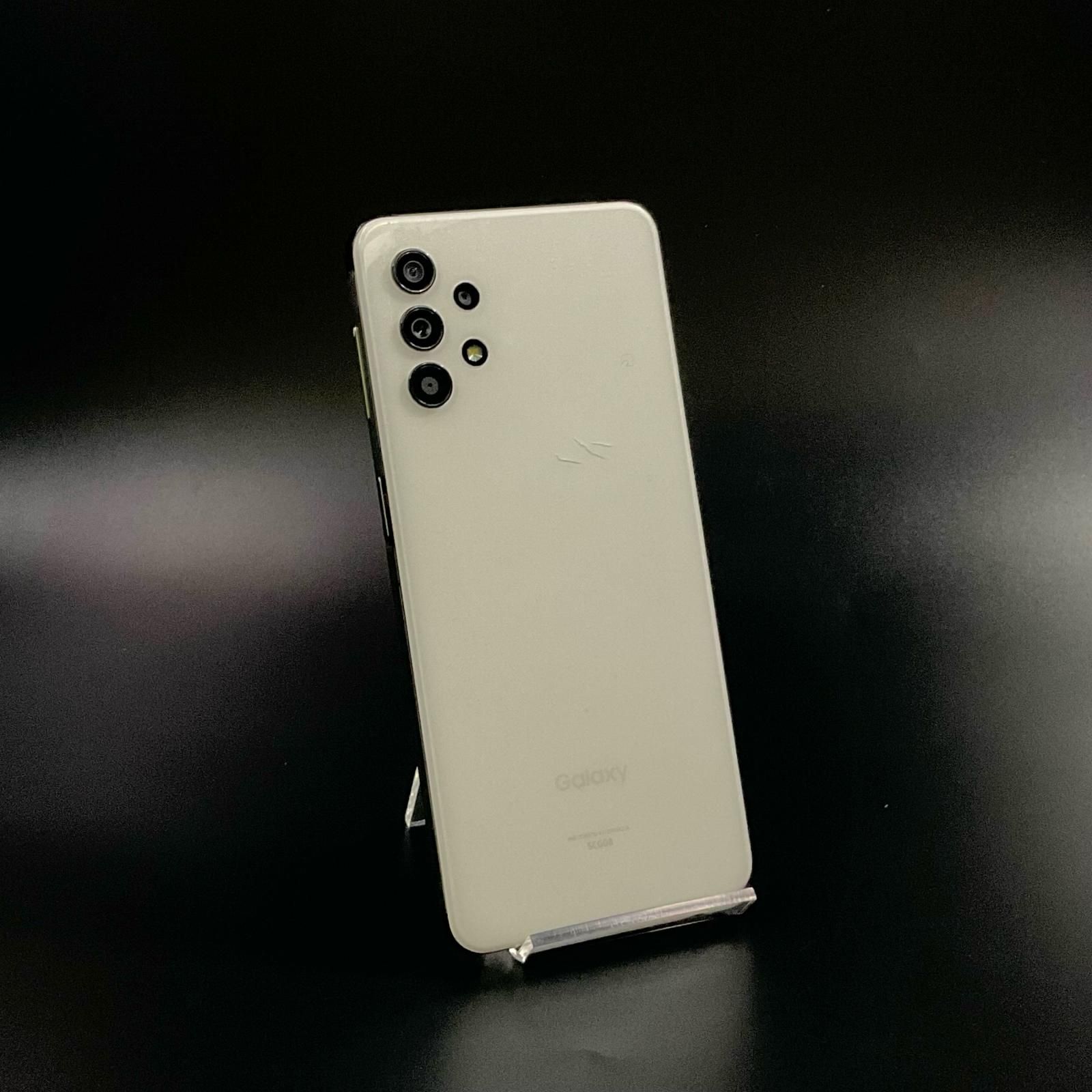 Galaxy A32 5G 64GB ホワイト SCG08 (難有) - メルカリ