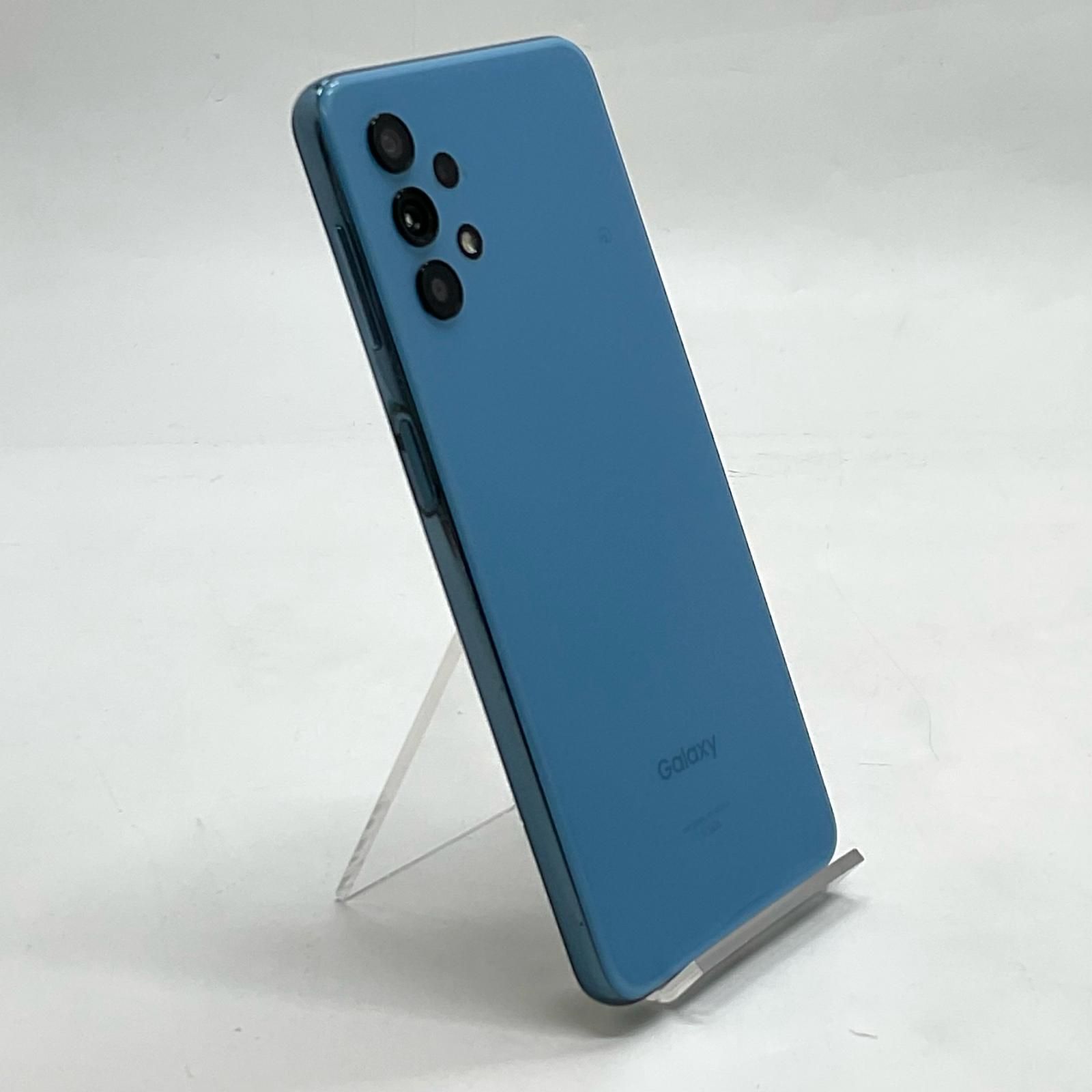 スマートフォン/携帯電話 AU Galaxy A32 5G SCG08 オーサムブルー