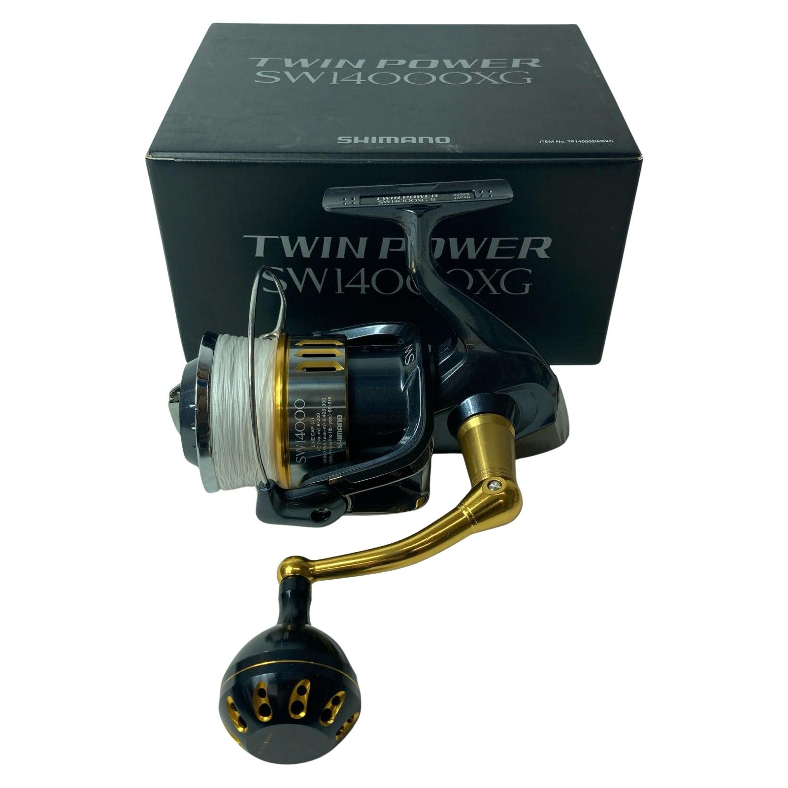SHIMANO シマノ スピニングリール 15ツインパワー SW14000XG 03323 