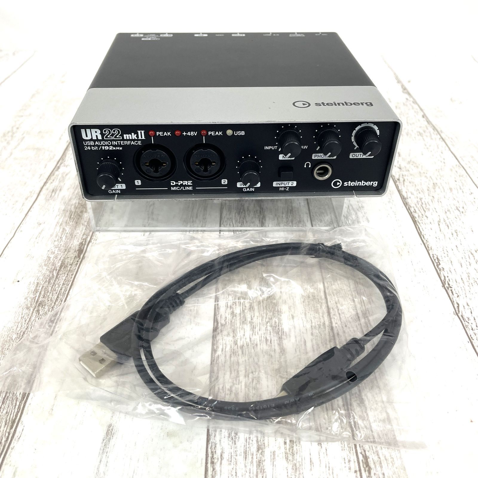 Steinberg UR22mkII USBケーブルなし Steinberg UR22mkII USBケーブル