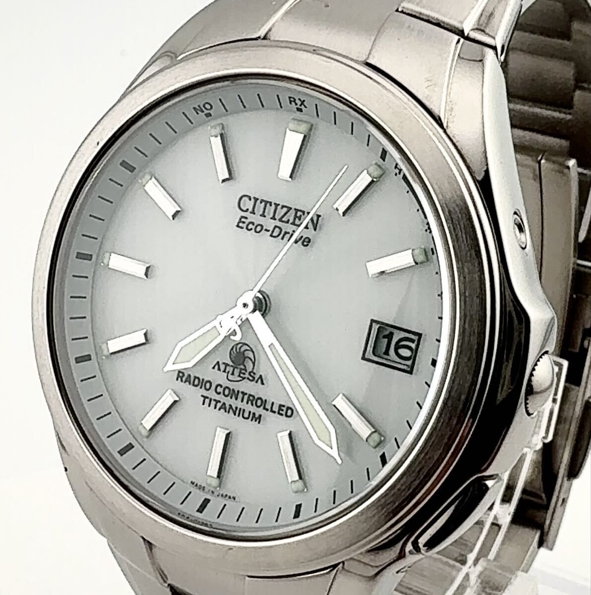 アテッサ シチズン ATTESA 銀 ECO-DRIVE h410－t003788の通販 CITIZEN
