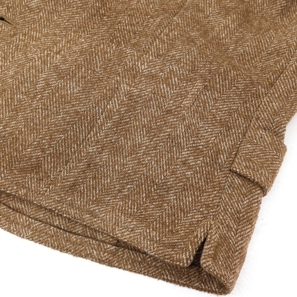 中古】ラルディーニ LARDINI ウールリネンナイロンカシミヤ 