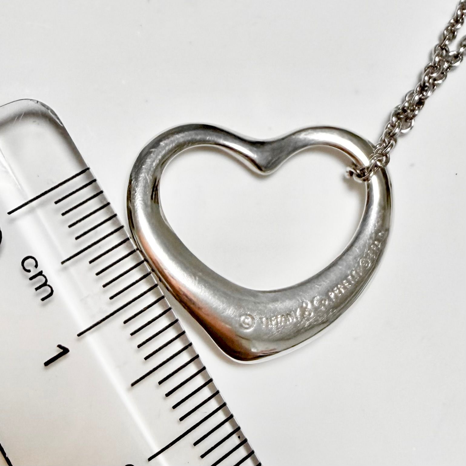 新品仕上げ済 Tiffany&Co. ティファニー オープンハート 新品仕上げ済 Tiffany&Co. ティファニー オープンハート