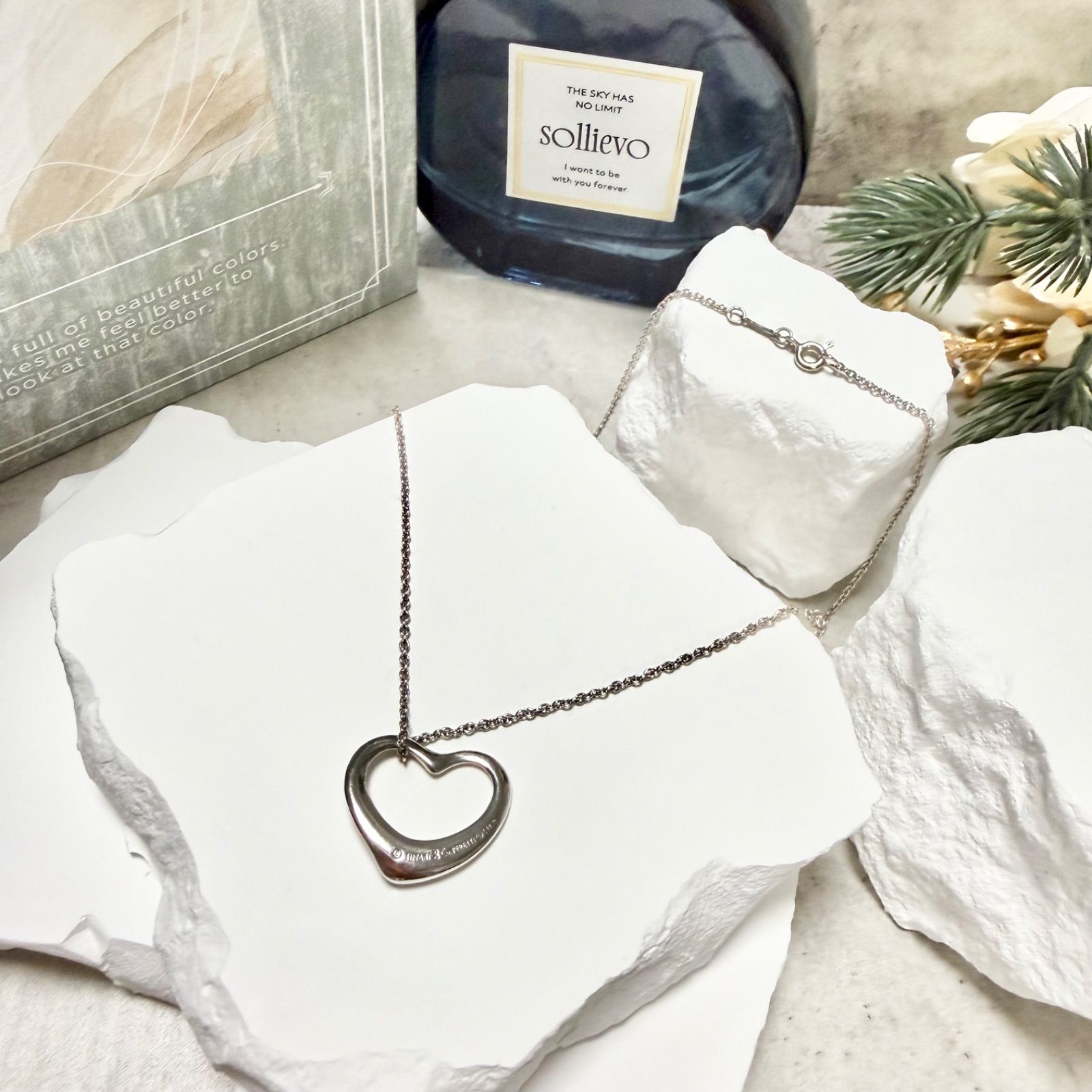 新品仕上げ済 Tiffany&Co. ティファニー オープンハート 新品仕上げ済 Tiffany&Co. ティファニー オープンハート