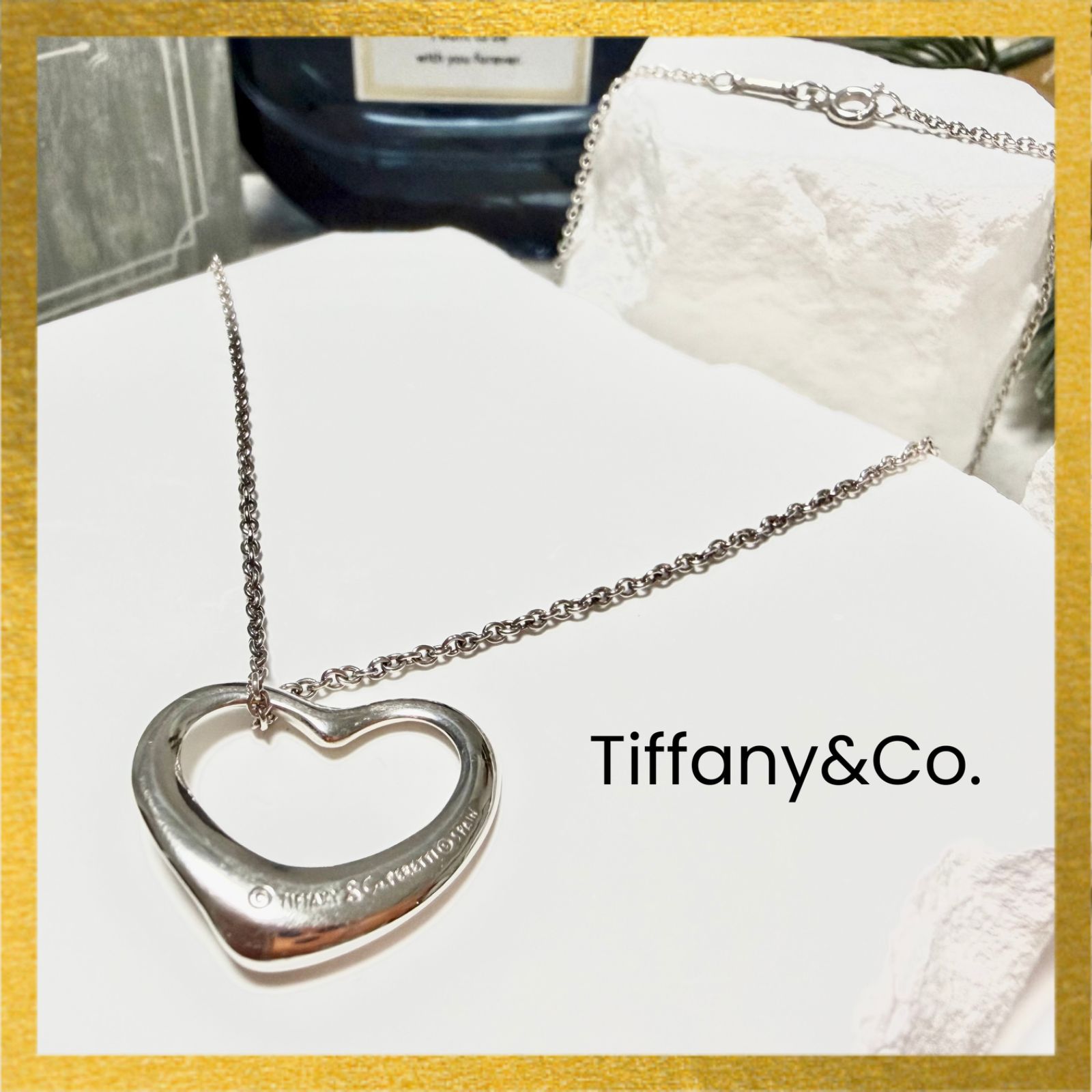 新品仕上げ済 Tiffany&Co. ティファニー オープンハート 新品仕上げ済 Tiffany&Co. ティファニー オープンハート