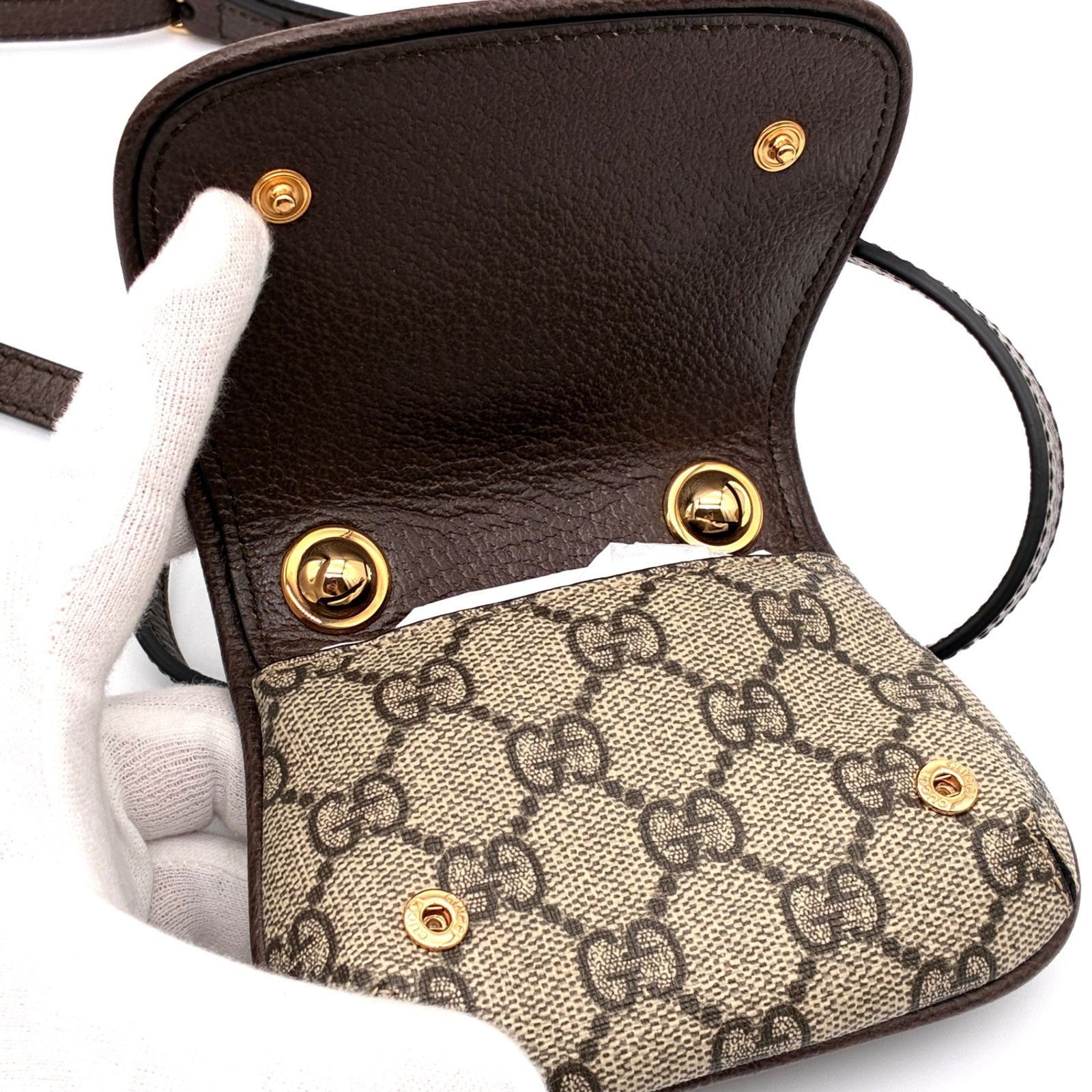未使用に近い GUCCI グッチ ブロンディ ミニバッグ ショルダーバッグ