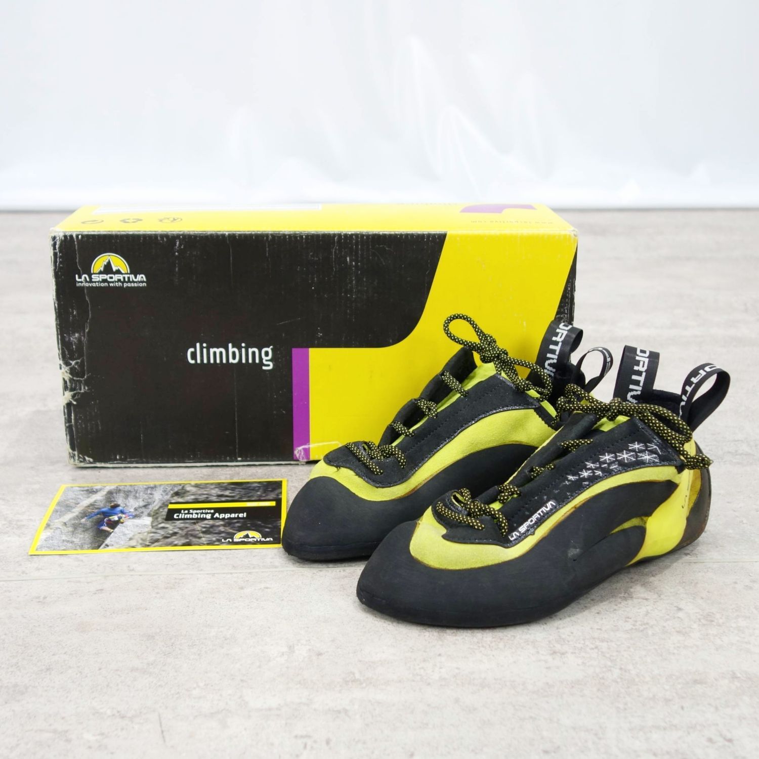美品 スポルティバ LA SPORTIVA MIURA ミウラ クライミング シ - メルカリ