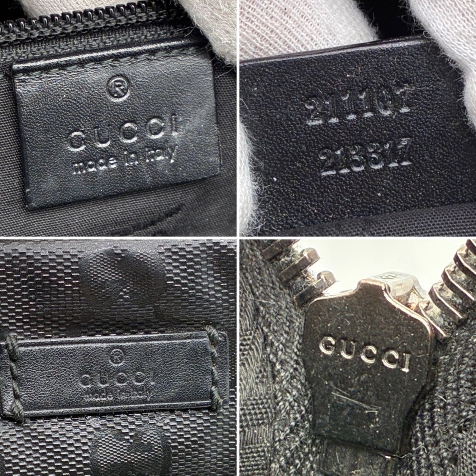 美品 GUCCI グッチ GGインプリメ ショルダーバッグ メッセンジャー