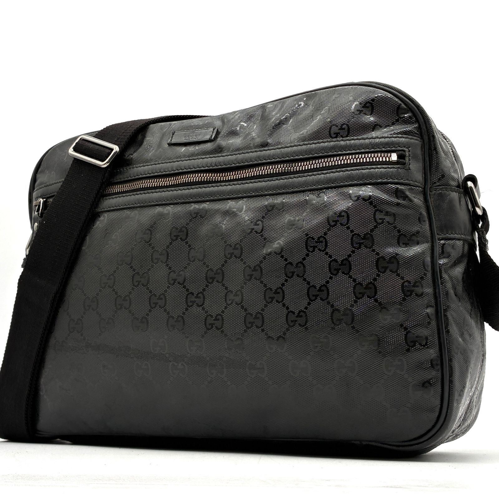 美品 GUCCI グッチ GGインプリメ ショルダーバッグ メッセンジャー