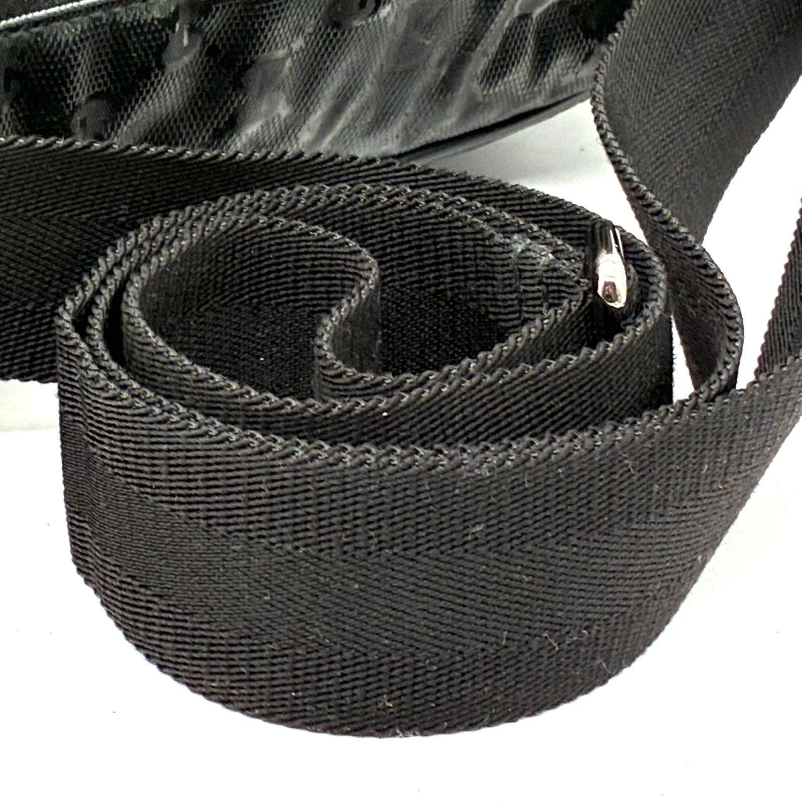 グッチ メッセンジャーバッグ レザー PVC A4可 GG柄 ブラック 美品 GUCCI グッチ GGインプリメ ショルダーバッグ メッセンジャー