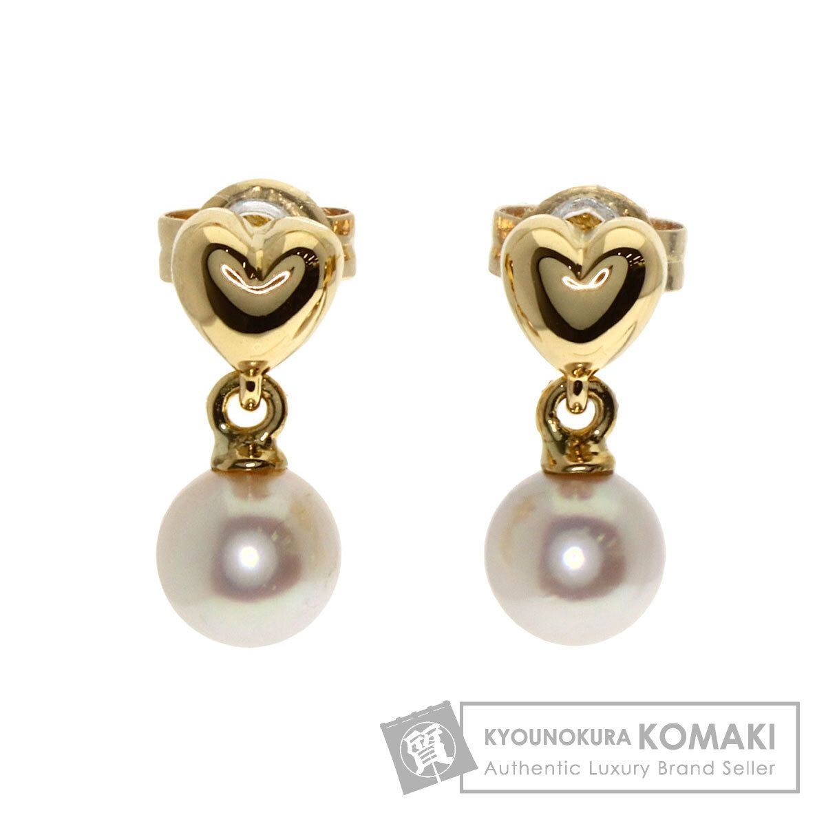 TASAKI タサキ パール 真珠 ピアス K18YG レディース [中古] - メルカリ