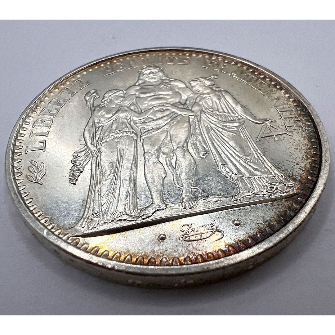 フランス 1965年 10フラン 銀貨 ヘラクレス フランス 旧通貨 10フラン 銀貨 1965年 ヘラクレス - メルカリ