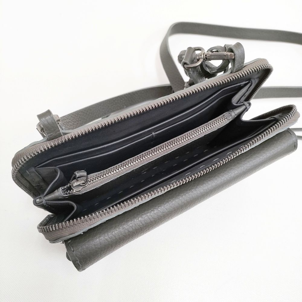 HENRY BEGUELIN OLEAN POCKET ショルダーウォレット レザー HENRY BEGUELIN OLEAN POCKET ショルダーウォレット レザー