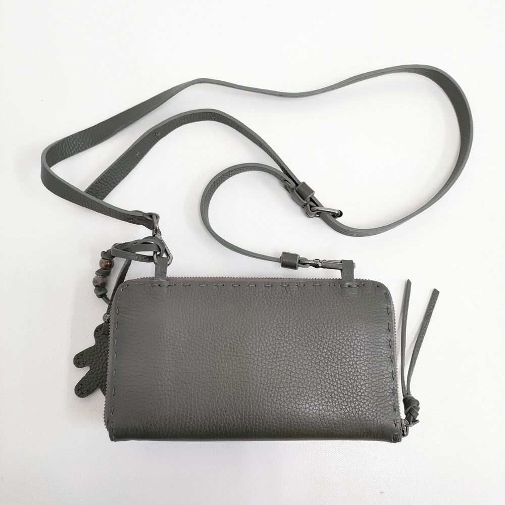 HENRY BEGUELIN OLEAN POCKET ショルダーウォレット レザー HENRY BEGUELIN OLEAN POCKET ショルダーウォレット レザー