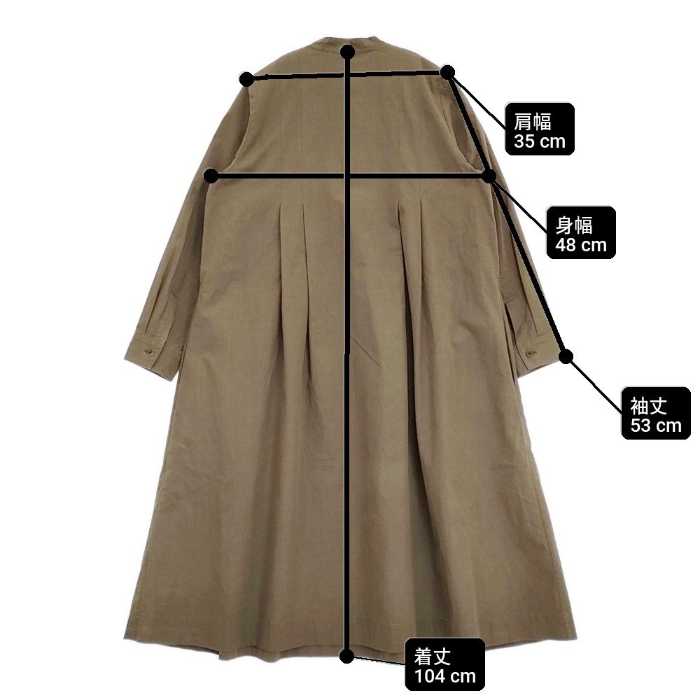 MARGARET HOWELL タック プリーツ 578-8158008 サイズ1 プルオーバー