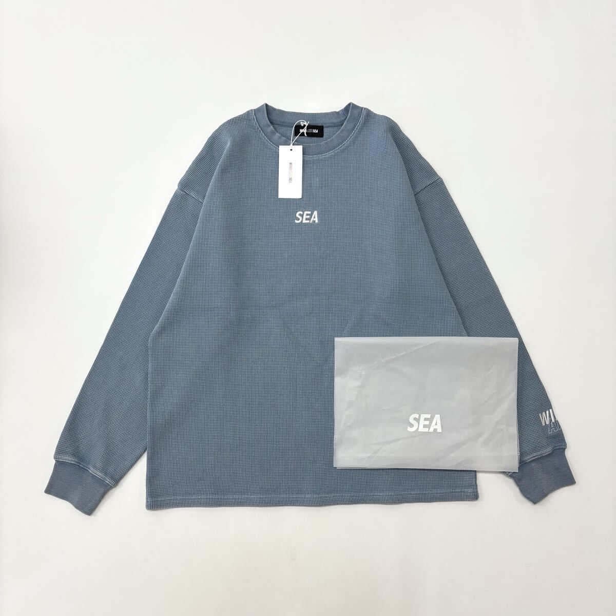 26ss 2026 未使用 WIND AND SEA ウィンダンシー HEAVY WAFFLE L/S TEE 