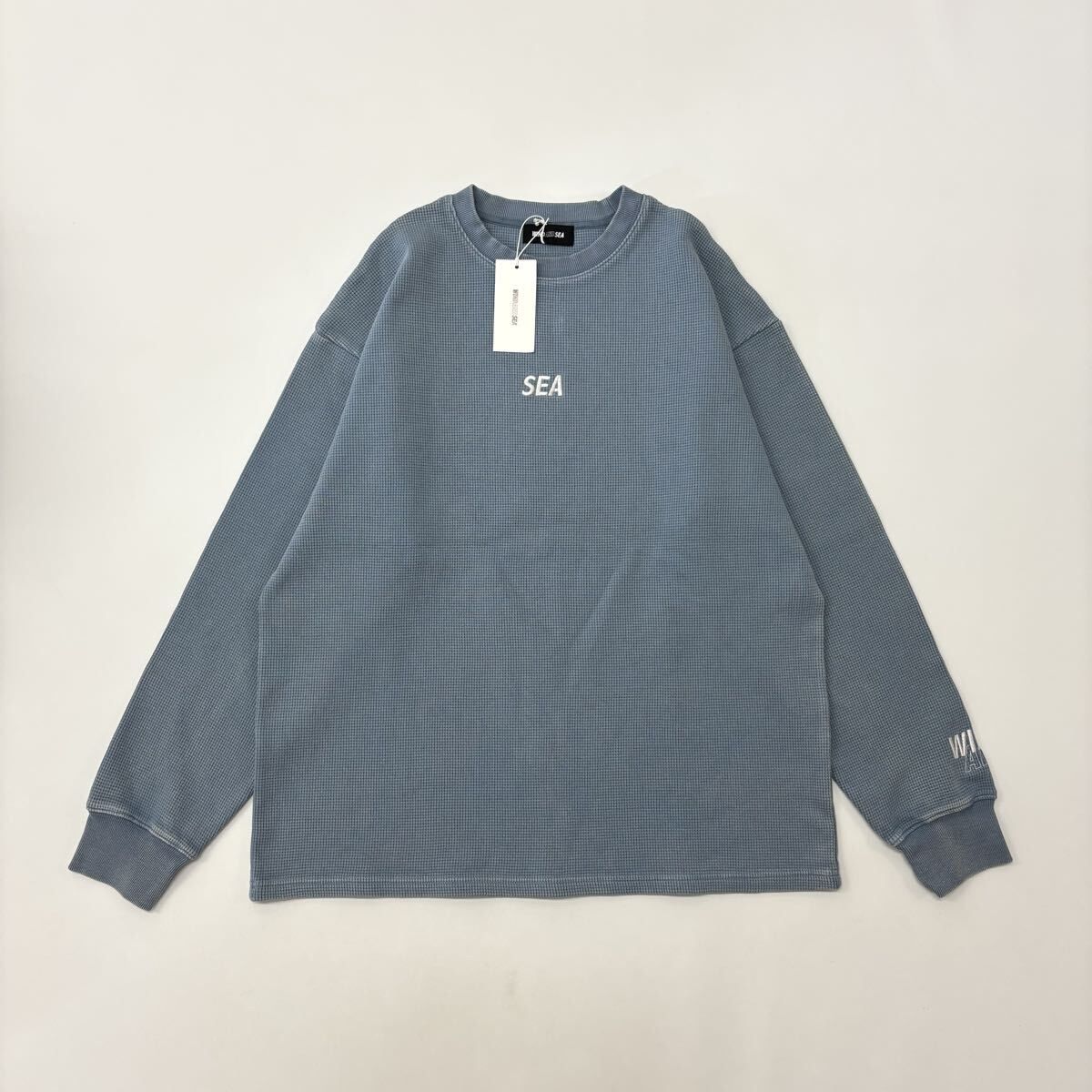 26ss 2026 未使用 WIND AND SEA ウィンダンシー HEAVY WAFFLE L/S TEE 