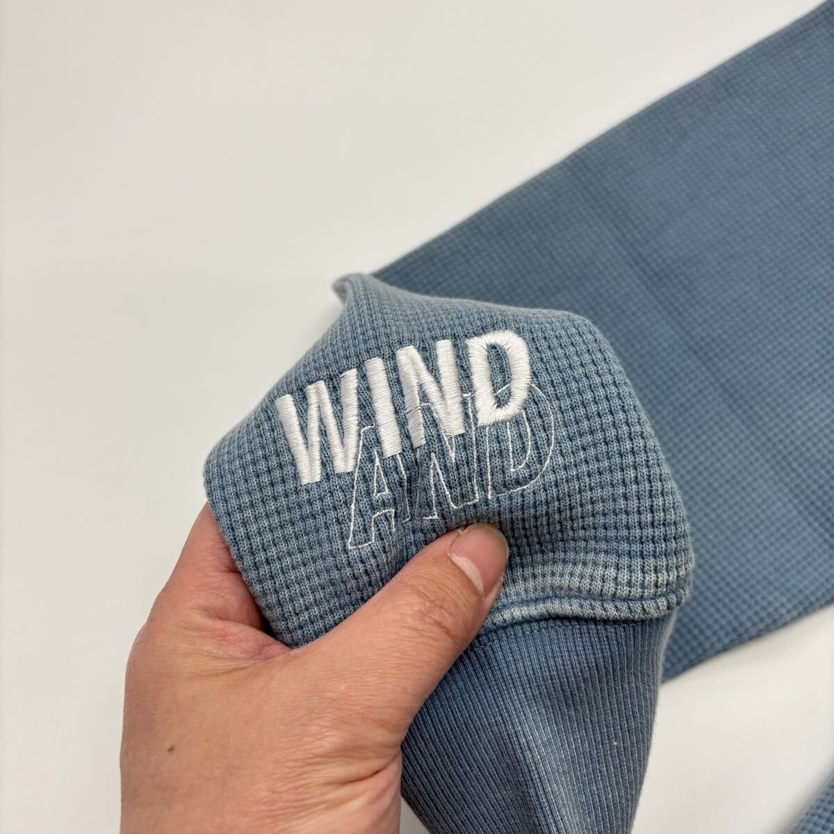 26ss 2026 未使用 WIND AND SEA ウィンダンシー HEAVY WAFFLE L/S TEE 