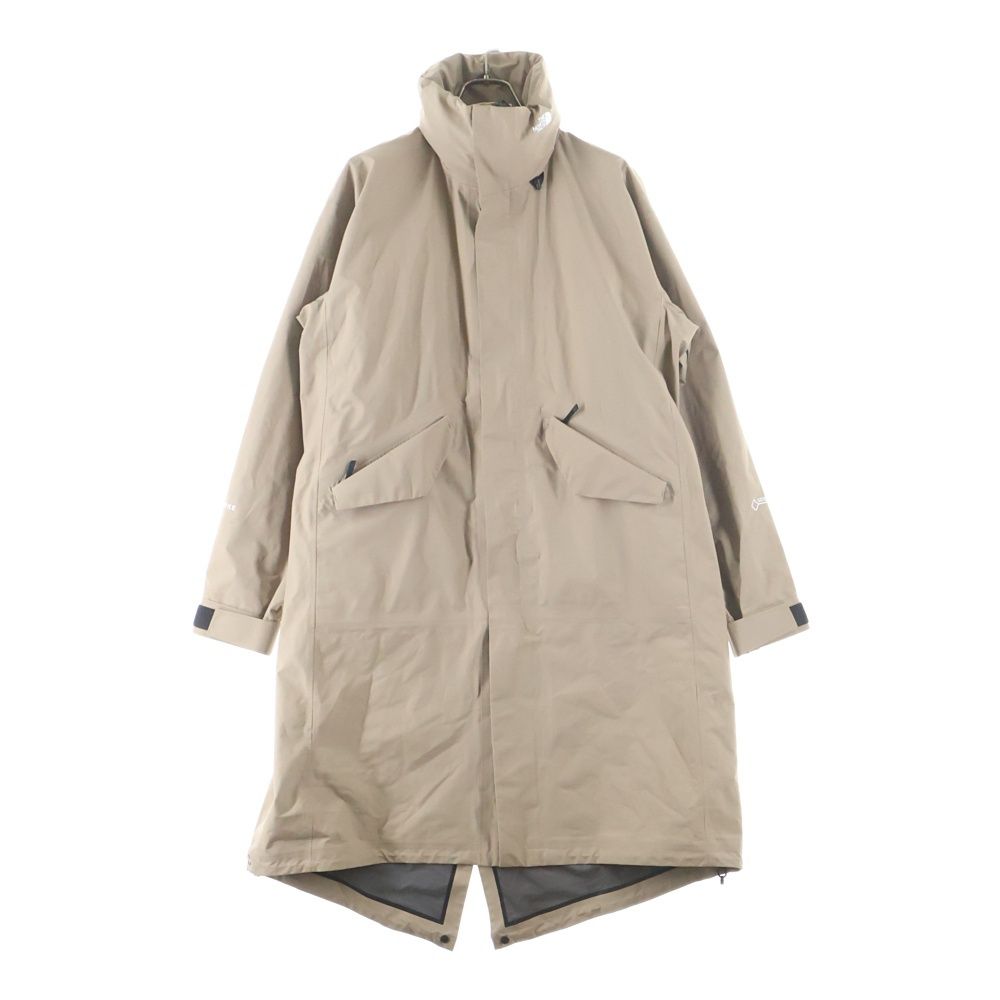 THE NORTH FACE ザノースフェイス ×HYKE GTX Military Coat ナイロン ミリタリーコートジャケット ベージュ NP192HY THE NORTH FACE (ザノースフェイス) ×HYKE GTX Military Coat ナイロン
