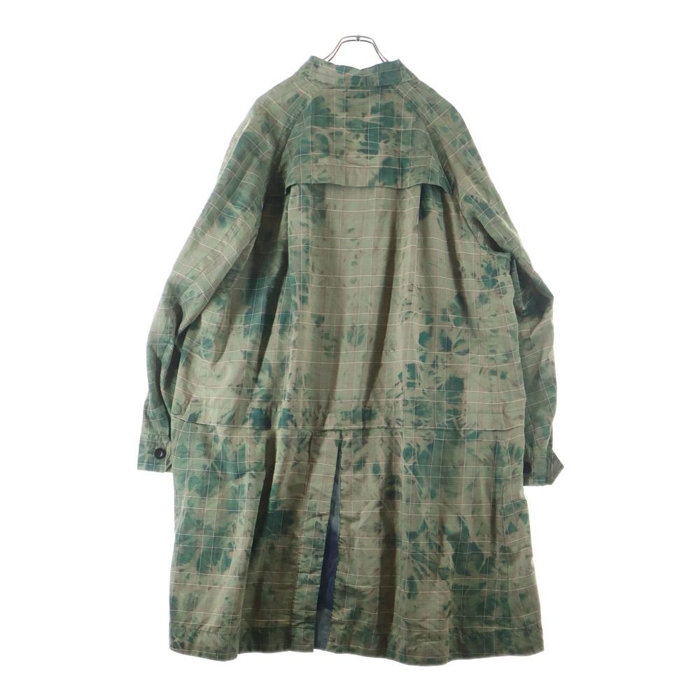 Sacai (サカイ) 22SS Glencheck Coat グレンチェックコート グリーン