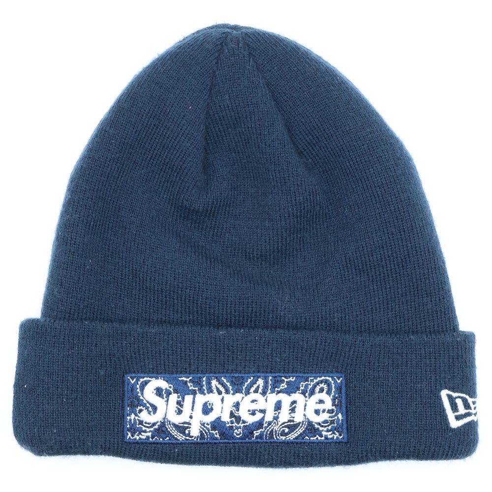 SUPREME (シュプリーム) 19AW ×NEW ERA Box Logo Beanie ニューエラ