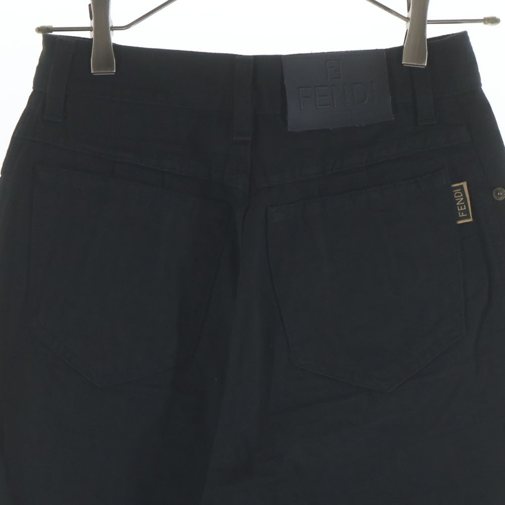 FENDI (フェンディ) 90-00s FENDI JEANS ロゴ コットンロング FENDI (フェンディ) 90-00s FENDI JEANS ロゴ コットンロング