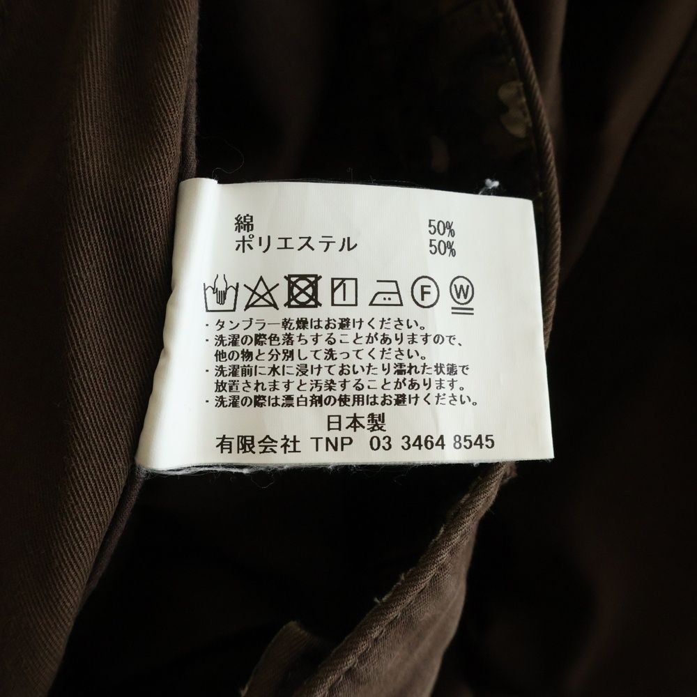 nonnative (ノンネイティブ) RANCHER PANTS 03 HIGH TWIST T/C