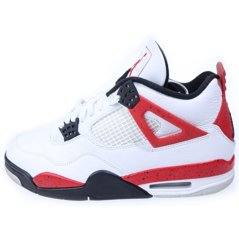 NIKE (ナイキ) AIR JORDAN 4 RETRO RED CEMENT エアジョーダン レトロ 