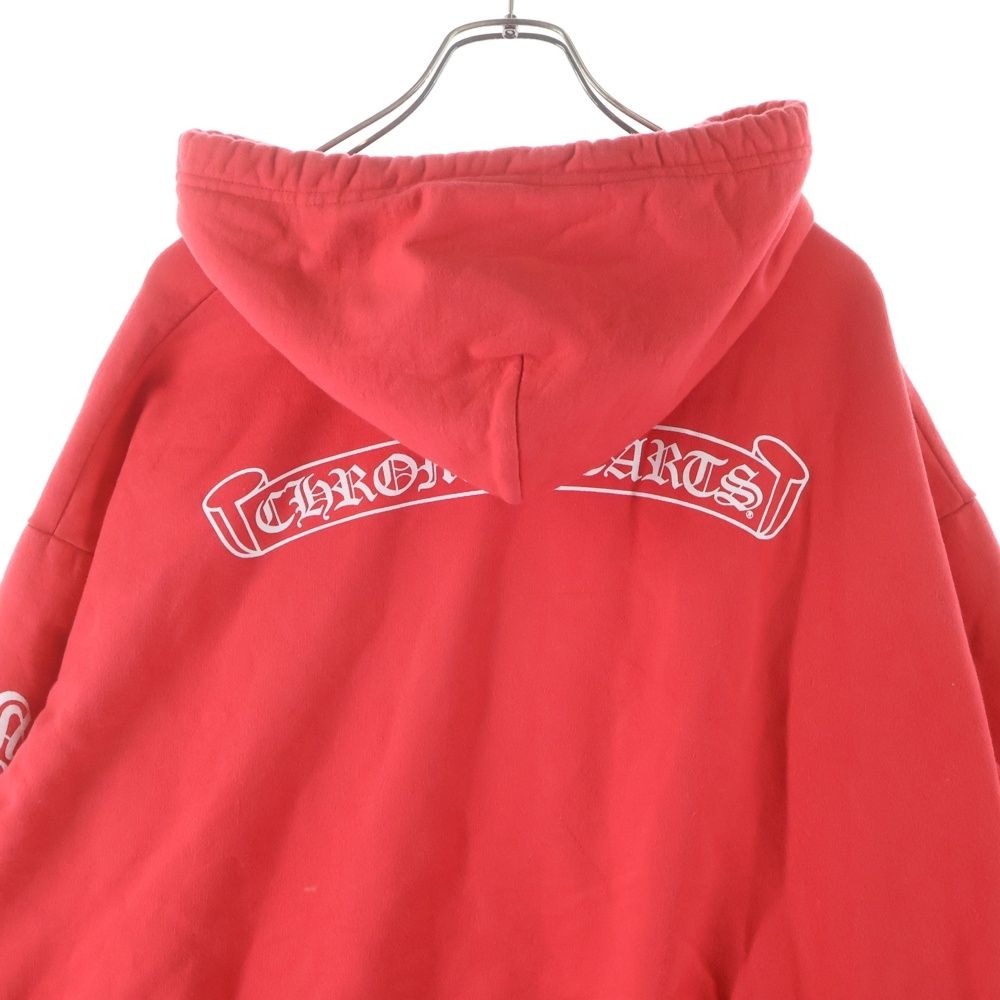 CHROME HEARTS (クロムハーツ) SWTSHRT PLVR バックスクロールラベル 
