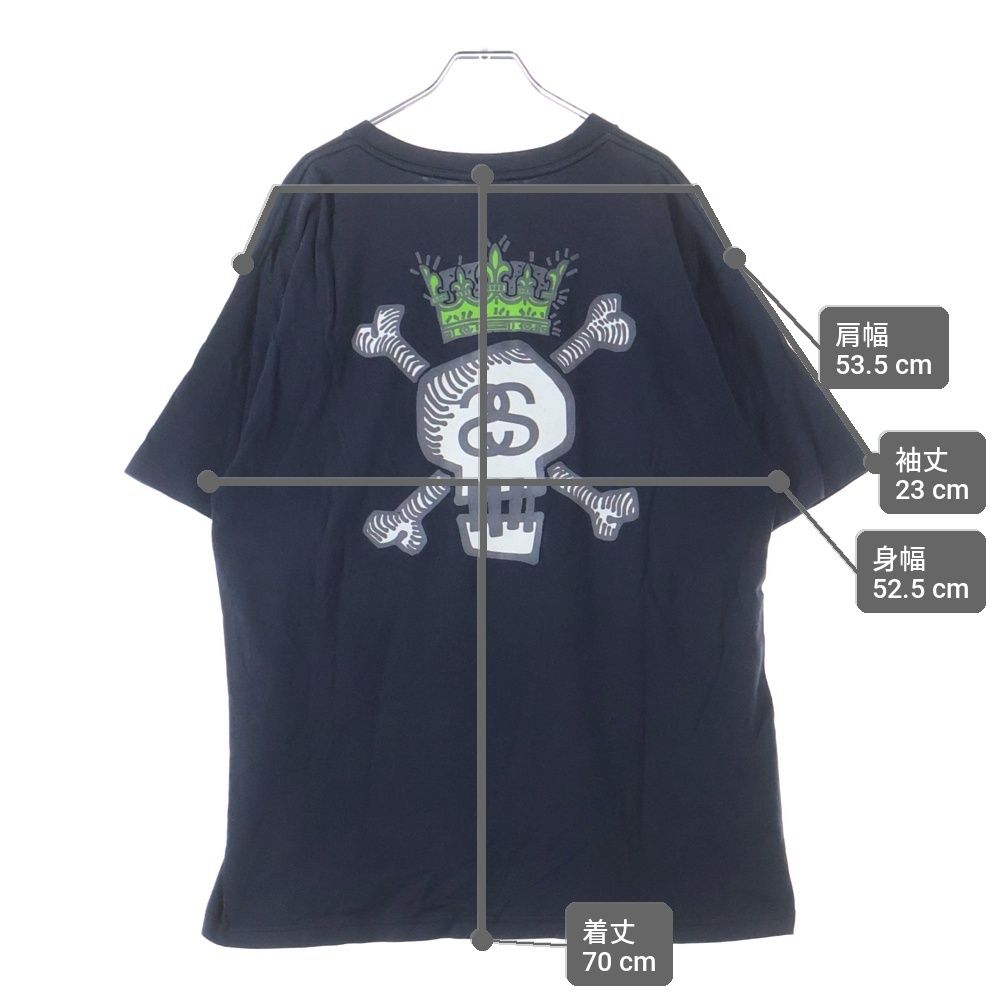 T シャツ stussy 紺 タグ 種類 STUSSY 1990s SK8 紺タグ S S TEE L OLD