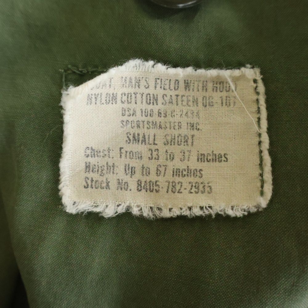 VINTAGE (ヴィンテージ) 60S M-65 MILITARY FIELD JACKET アルミジップ