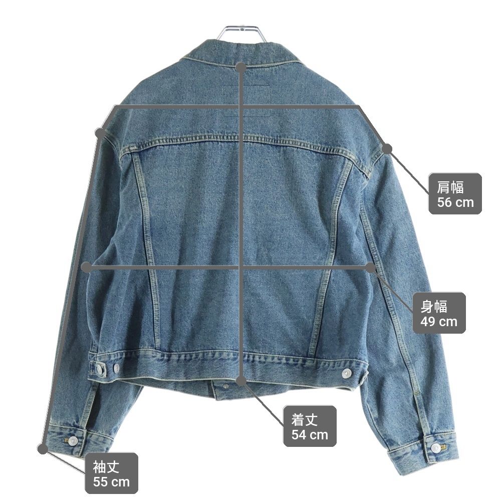 BALENCIAGA (バレンシアガ) 16AW Swing Denim Jacket 再構築 BALENCIAGA (バレンシアガ) 16AW Swing Denim Jacket 再構築