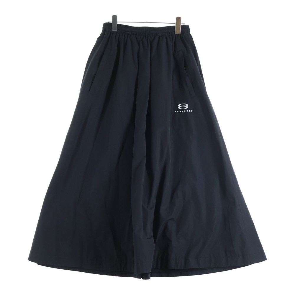 BALENCIAGA (バレンシアガ) LOGO EMBROIDERED MIDI SKIRT BALENCIAGA (バレンシアガ) LOGO EMBROIDERED MIDI SKIRT